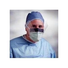 Medline Prohibit Face Masks With Shield, Blue