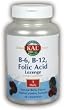 B6 B12 & Folic Acid by Kal - 60 Lozenges