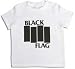BLACK FLAG - Logo - White Women's / Girls T-shirt (Babydoll / Girlie)