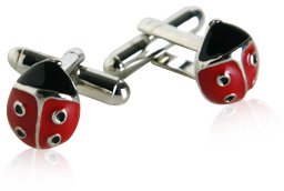 Ladybug Cufflinks With Gift Box