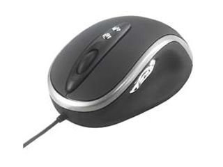 Targus 8-Tasten Maus mit Scrollrad, Laser, USB
