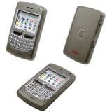 AUTHENTIC CELLET BRAND PREMIUM CUSTOM SOFT RUBBER SMOKE SILICONE SKIN CASE COVER for BLACKBERRY 8800 / 8830 - RETAIL PACKAING