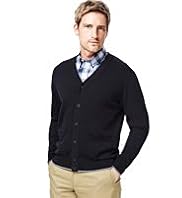 Blue Harbour Pure Cotton V-Neck Cardigan