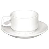Stacking Espresso Saucer 3oz. Box quantity 12.