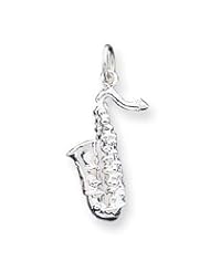 Sterling Silver Saxaphone Charm