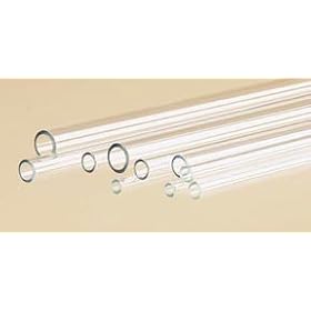 Flint Glass Tubing Assortment; Inc. 2.2kg each of 5, 6, 7, 8, and 9mm Sizes; Four-foot Lengths
