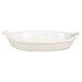Le Creuset Heritage Stoneware Petite Oval Au Gratin Dish, White