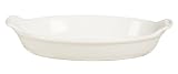 Pet Supplies : Le Creuset Stoneware Petite Au Gratin Dish, White