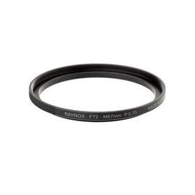 Adapter ring F72-M67mm: for 67mm filter size camera