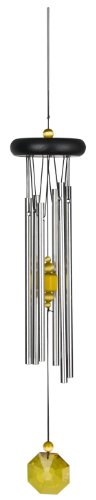 Woodstock Chakra Windchimes, Citrine, 17-1/4-Inch Long