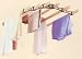 Kitchen & Housewares : UTILITY SIX CEILING MOUNTED CLOTHES AIRER - Clear 2.1m