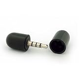 Black Mini Microphone for iPhone 3G 3GS iPod touch 1st 2nd 3rd Gen classic Video