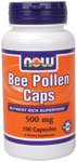 Bee Pollen Caps by NOW Foods - Natural Foods (1000 mg - 100 Capsules)