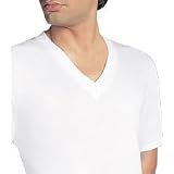 Munsingwear Men's 3-Pack V-Neck Tee,White,Medium