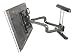 Chief Reaction PDR-2051B - Mounting kit ( wall mount, dual swing arm ) for flat panel - black - wall-mountable
