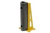 Structural Rack Guard With Rubber Bumper 5.5Wx3.75Dx24H