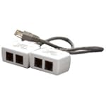 Wired Home TLTN RJ45 Network/Telephone Line Splitter Pair