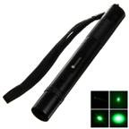 30mW 532nm Handheld Green Beam Laser Pointer Flashlight(2 x AA Included)