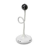 USB 2.0 Webcam W/ Audio And 2-port Hub