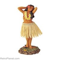 Hula Girl Dashboard Poseing Dolls Hawaiian Hawaii 40628