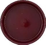 Vo-Toys Ceramic Dog Dish 4in Color Wine