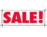 Sale! - Vinyl Outdoor Banner - 8'x3'