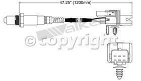 Walker 250-25006 Five Wire Oxygen Sensor