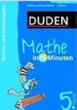 Duden Mathe in 15 Minuten. Rechnen und Sachaufgaben 5. Klasse