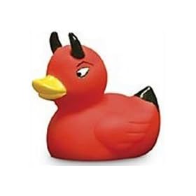 Devil Duckie Bath Duck by Accoutrements