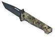Westward 1YJE6 Hunting Knife, 6 In, Camoflouge, Clip Blade