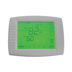 Dayton 6EDZ6 Touch Screen Thermostat, 3H, 2C, 7 Day