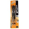 uni-ball Bit Stick Medium Point Gel Pens, Black, 2 (73851)