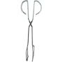 New 15-Inch Extra-Long Scissor Tong, Scissor Tongs, Barbecue Tong, BBQ Tong, Grilling Tong, Serving Tong Tongs, Chrome Plated Steel