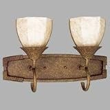 2LT GOLDEN UMBER FIXTURE