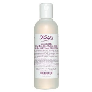 Kiehl's Foaming-relaxing Bath with Sea Salts & Aloe Vera (Lavender) 8.4 Oz