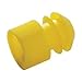 Dynalon - 276155-000Y - TestTube Stopper, 15-17mm, Yellow, Pk1000