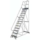 Buy BALLYMORE 6CEP9 Ladder 14 Step, DeepTop, Grate Tread, 450lb by Ballymore