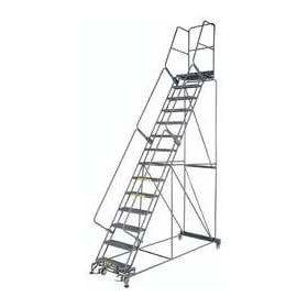 Buy BALLYMORE 6CEP9 Ladder 14 Step, DeepTop, Grate Tread, 450lb by Ballymore now!