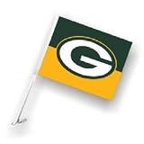 Green Bay Packers Car Flags (Set of 2)