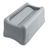 RUB267360BE - Swing Lid for Slim Jim Paper Recycling Container