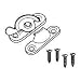 Tools & Hardware : Steel Sash Lock, 2 1/2" White