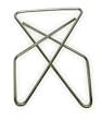 Industrial Grade 2WFU9 Butterfly Clamp, 2 5/8 In, Lrg, PK30