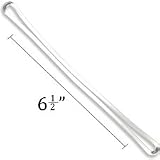 Clear Plastic Luggage Loops (100 per box)