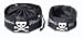 Sierra Dog Supply Black TRAVEL BOWL with Skull & Crossbones at THE REGAL DOG