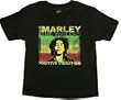 BOB MARLEY - Positive Vibration - Black Youth T-shirt