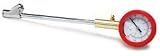Road Pro Tire Air Pressure Gauge 10-160 PSI - Dual Foot Tire Gauge with Easy-to-Read Dial
