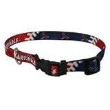 St. Louis Cardinals Adjustable Dog/Cat Collar (X-Small)