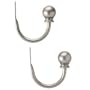 Room Essentials Nickel Ball Decorative Holdbacks Set of 2