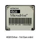 Replacement 4 GB Harddrive for iPod Mini