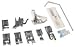 High Shank 11 Piece Snap-on Foot kit